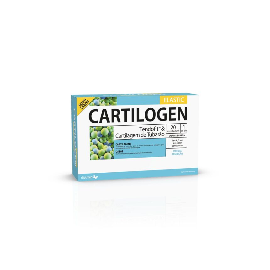 Cartilogen elastic 20 ampolas Cartilogen Elastic | 20 Ampolas - Dietmed - Image 1