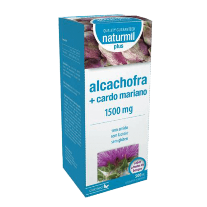 Alcachofra + Cardo Mariano 1500 mg | 500ml - Naturmil - Image 1