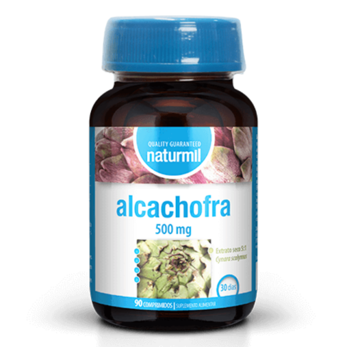 Alcachofra 500mg | 90 Comprimidos - Naturmil - Image 1
