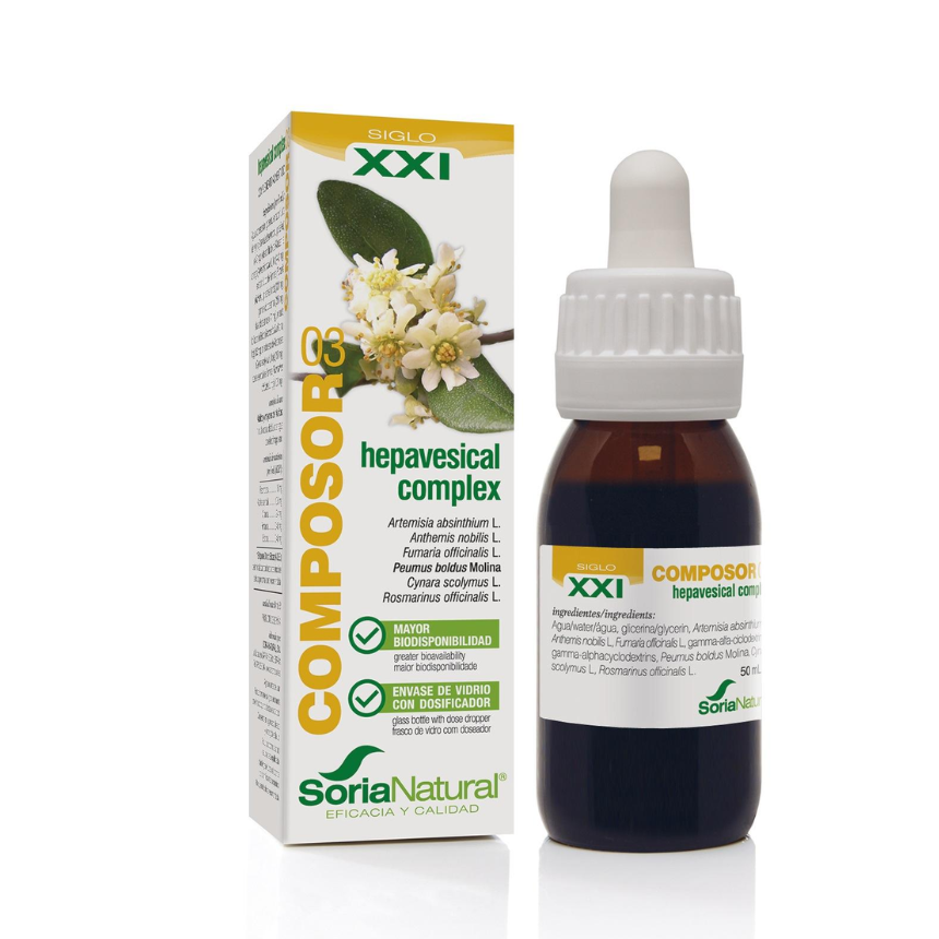 Cópia de Design sem nome - 2023-12-28T130840.142 Composor 03 - Hepavesical Complex | 50 ml - Soria Natural - Image 1