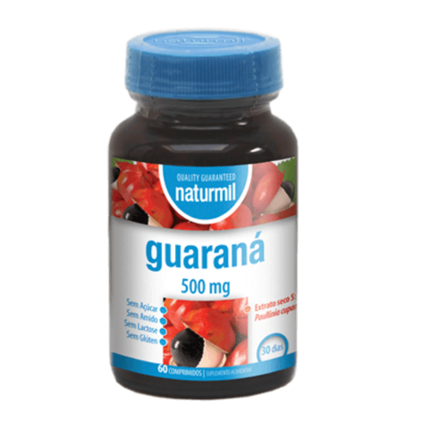 Cópia de Design sem nome - 2023-12-31T140312.122 Guaraná 500mg | 60 Comprimidos - Naturmil - Image 1