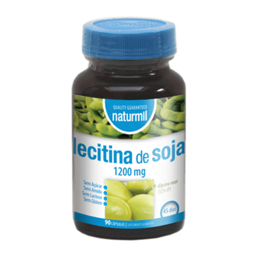 Cópia de Design sem nome - 2024-01-02T122624.424 Lecitina de Soja 1200mg | 90 Cápsulas - Naturmil - Image 1