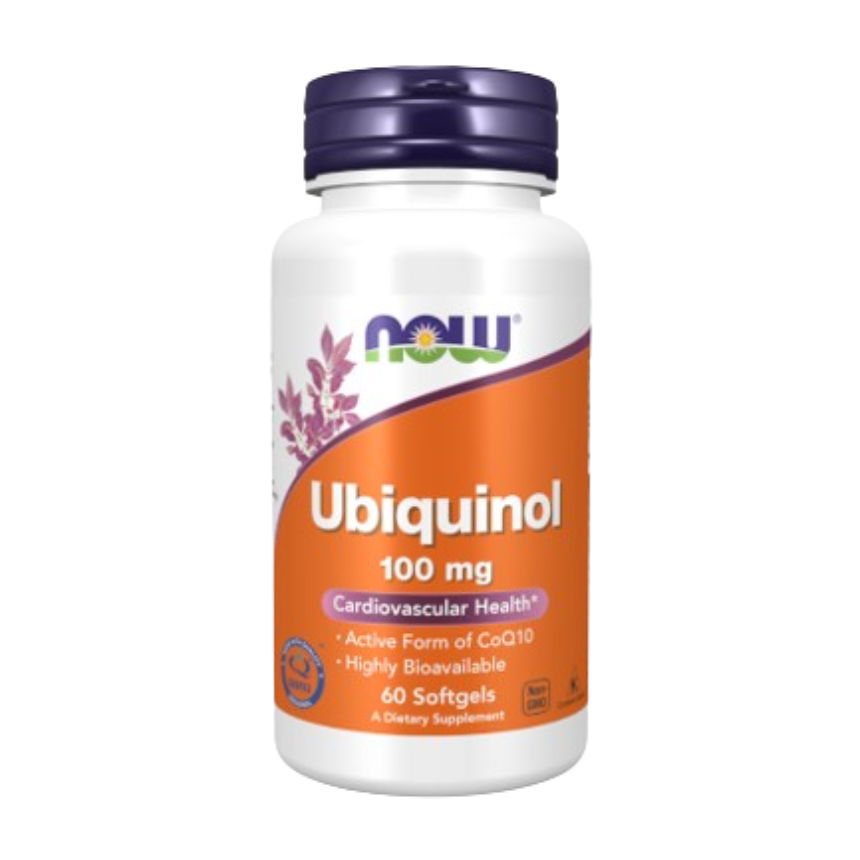 Cópia de Design sem nome - 2024-01-05T161326.176 Ubiquinol 100mg | 60 Cápsulas - Now - Image 1