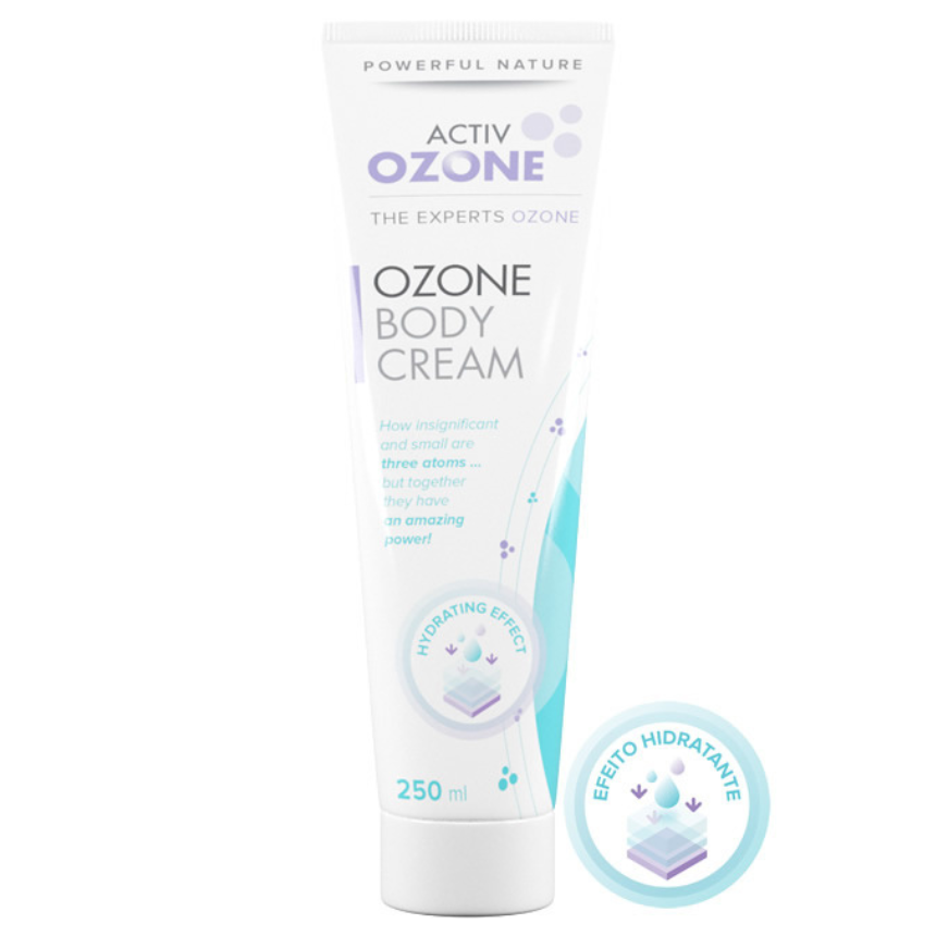 Cópia de Design sem nome (3) ActivOzone Body Cream | 250ml - JustNat - Image 1