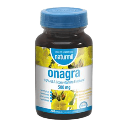 Onagra 500mg | 240 Cápsulas - Naturmil