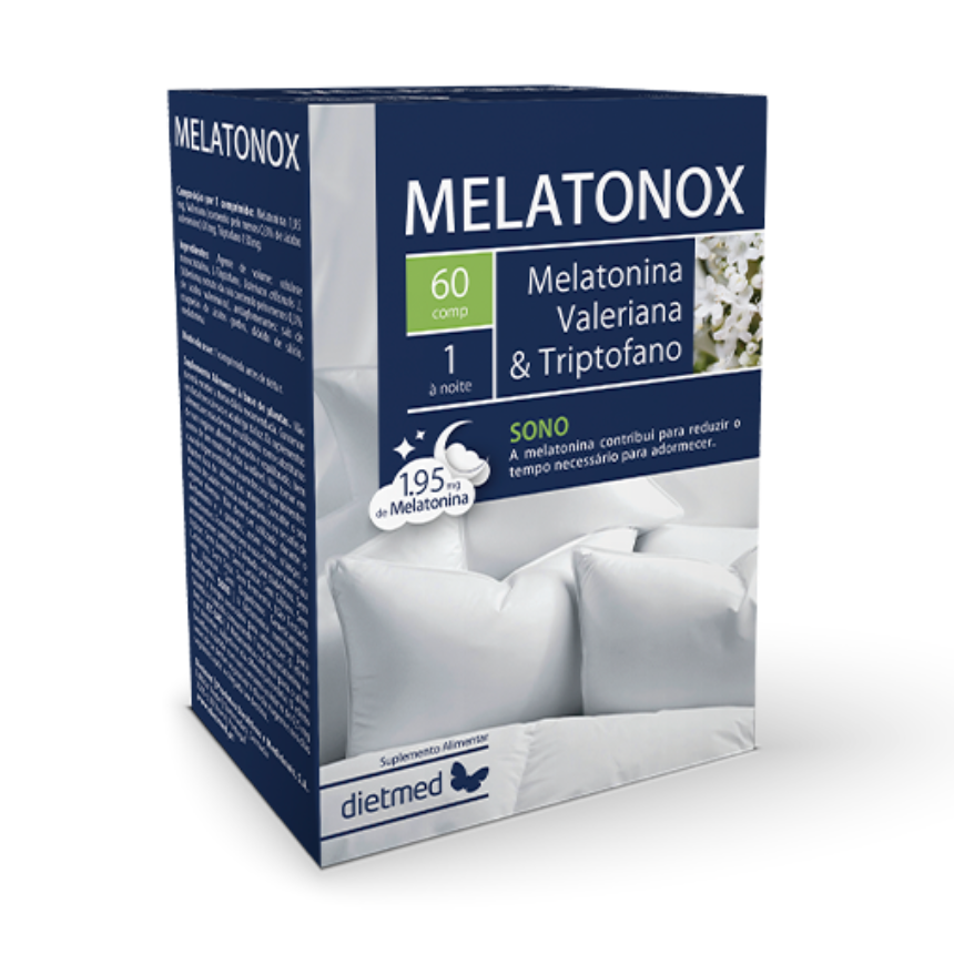 Design sem nome (98) Melatonox | 60 Comprimidos - Dietmed - Image 1