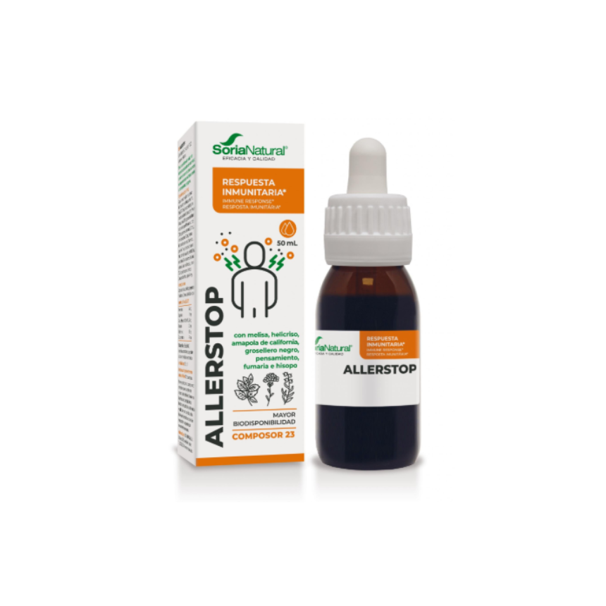 Produtos (81) Composor 23 - Allerstop | 50 ml - Soria Natural - Image 1