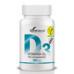 Vitamina D3 + Magnésio + Cálcio – 60 comprimidos – Soria Natural