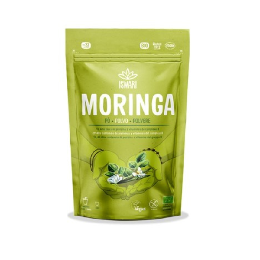 Produtos (69) Moringa em Pó Bio | 125g - Iswari - Image 1