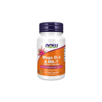 Vitamin D-3 5000 U.I. (125 MCG) + MK7 (180 MCG) - Mega | 60 Cápsulas - Now