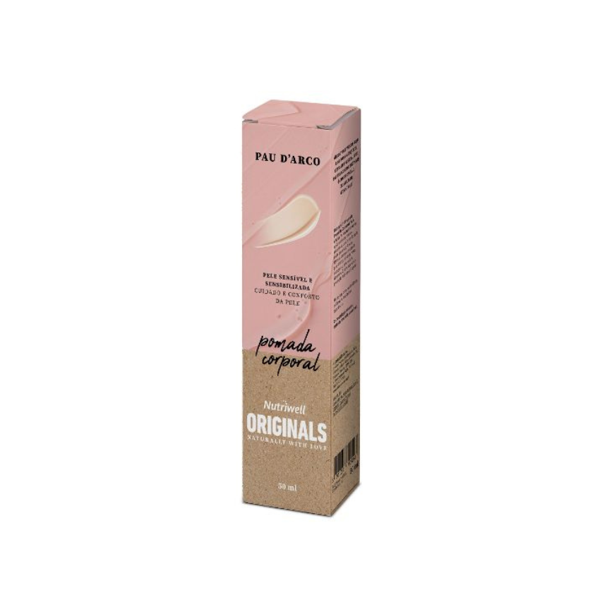 Produto (64) Nutriwell Originals Pomada Corporal Pau D’Arco | 50ml - Farmodiética - Image 1