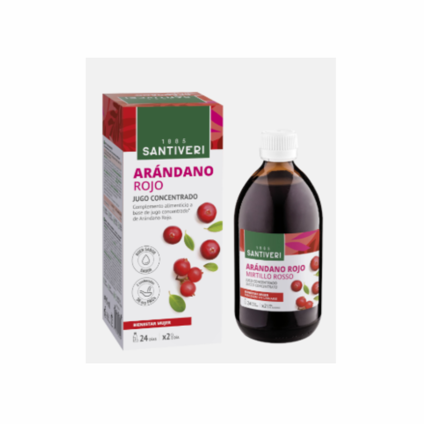 Produto (47) Sumo Arando Vermelho Concentrado | 490ml - Santiveri - Image 1